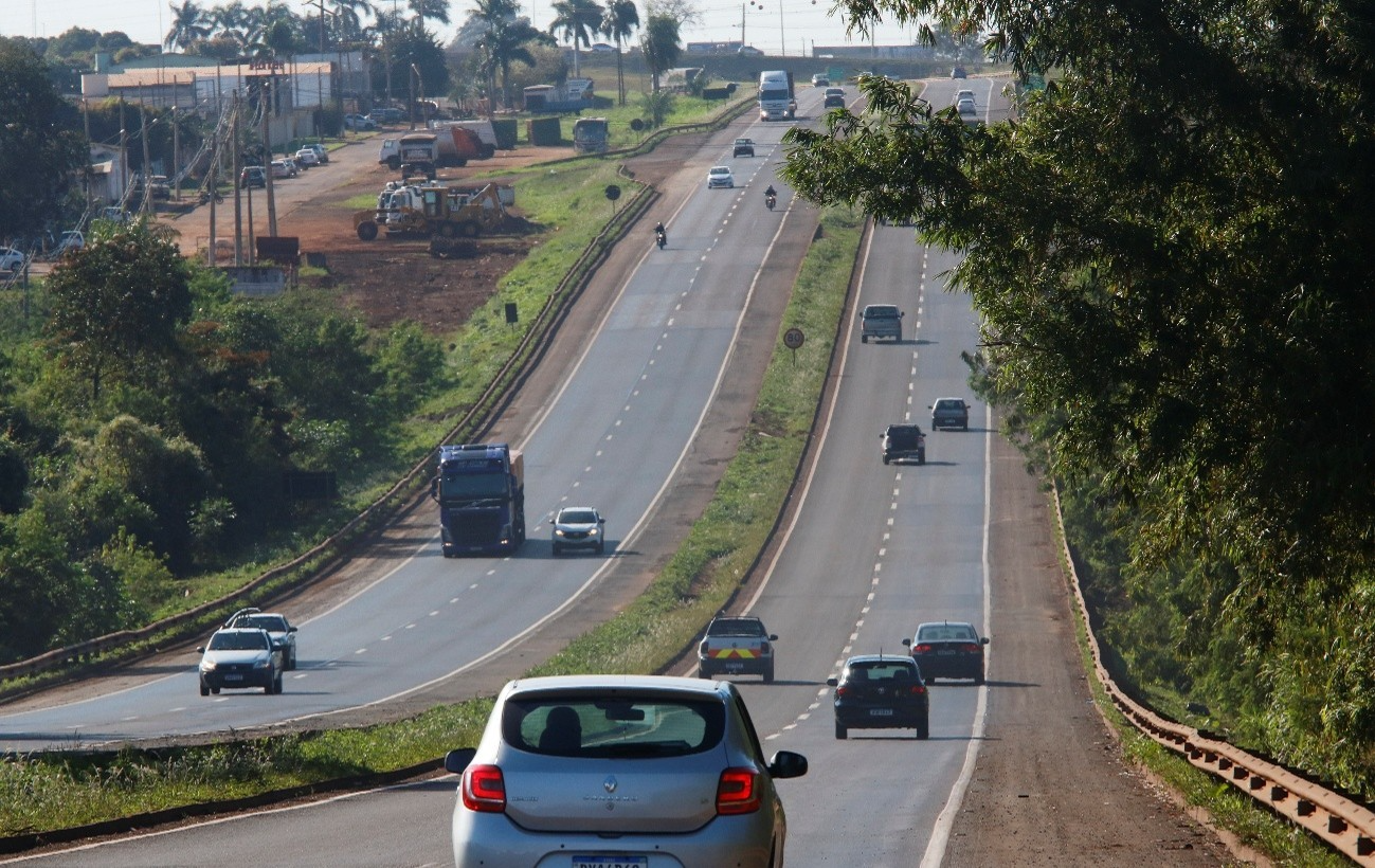 Mais de 282 mil veículos devem circular pela BR-163/MS durante o feriado da Independência
