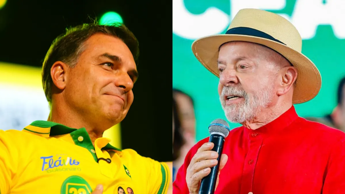 Flávio tem 51% dos votos válidos no 2º turno; Lula, 49%