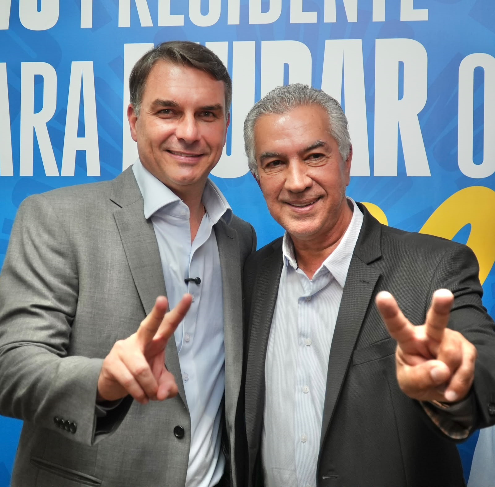 Reinaldo convoca o eleitor de MS para se  mobilizar pela vitória de Flávio Bolsonaro